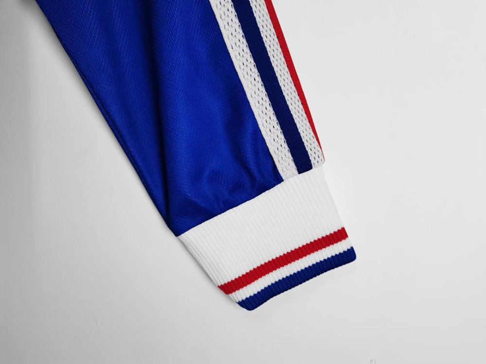 1998 season France home Long sleeved retro Fan version