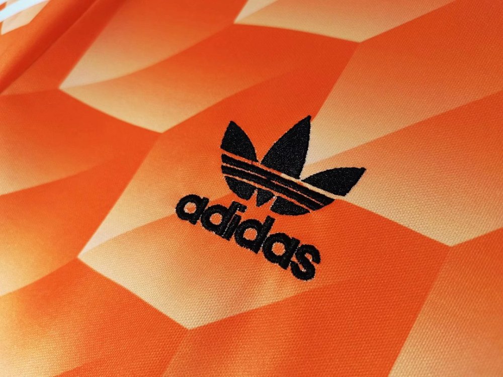 1988 season Netherlands orange retro Fan version