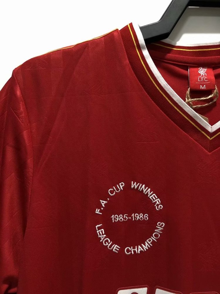 85/86 season Liverpool home Retro