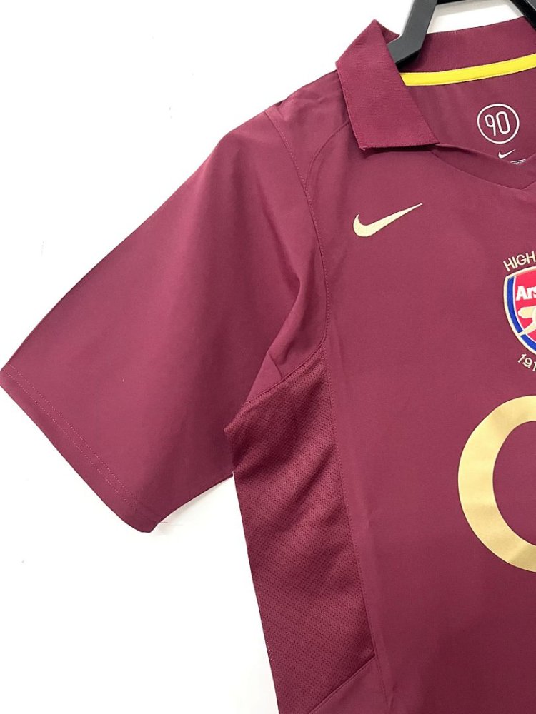 2005/06 season Arsenal home Retro
