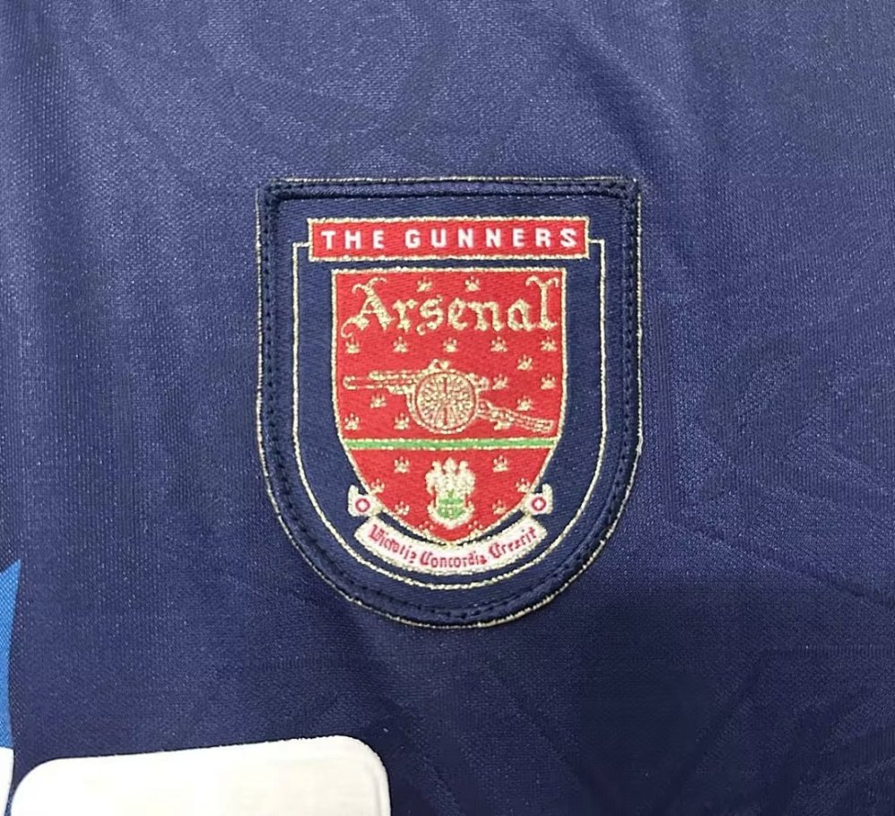 1995/96 season  Arsenal away Long sleeved retro Fan version