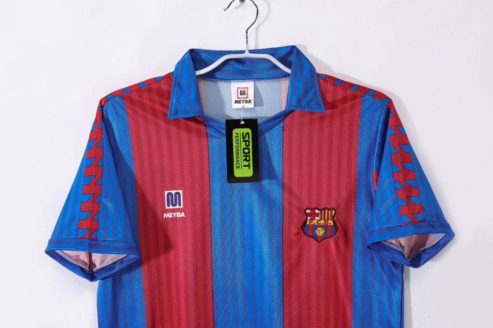 1989/92 season Barcelona home Retro