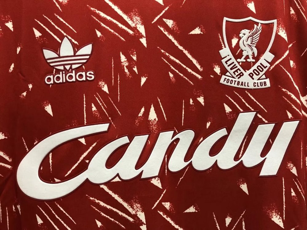 89/91 season Liverpool home Retro