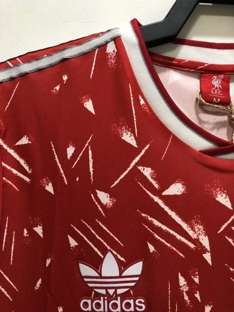 89/91 season Liverpool home Retro