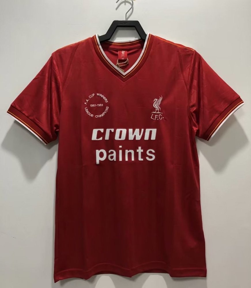 85/86 season Liverpool home Retro