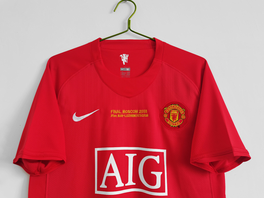 2007/08 season Manchester United home Champions League Retro