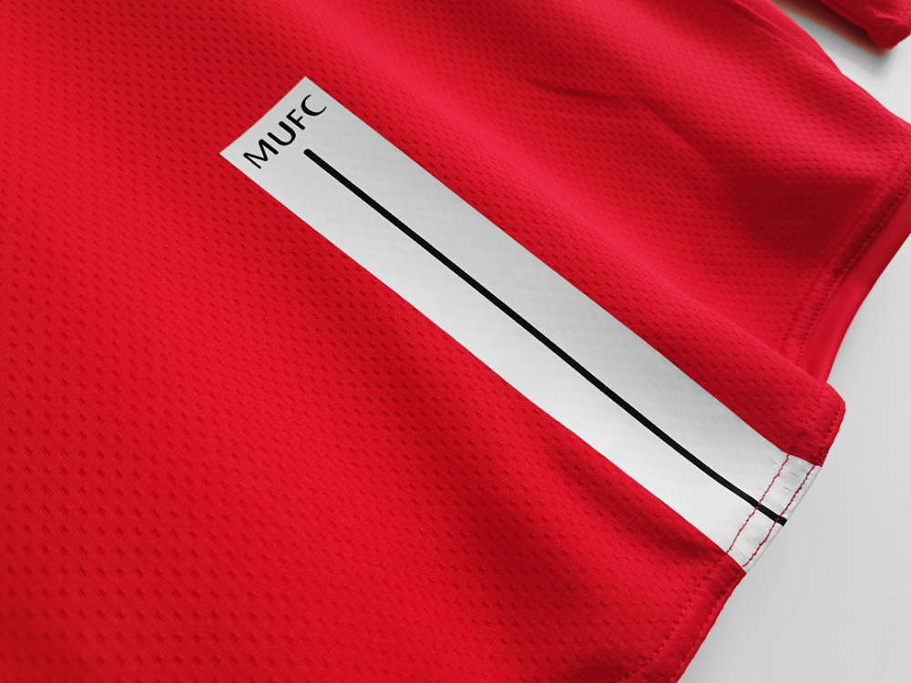 2007/08 season  Manchester United UEFA Champions League home Long sleeved retro Fan version