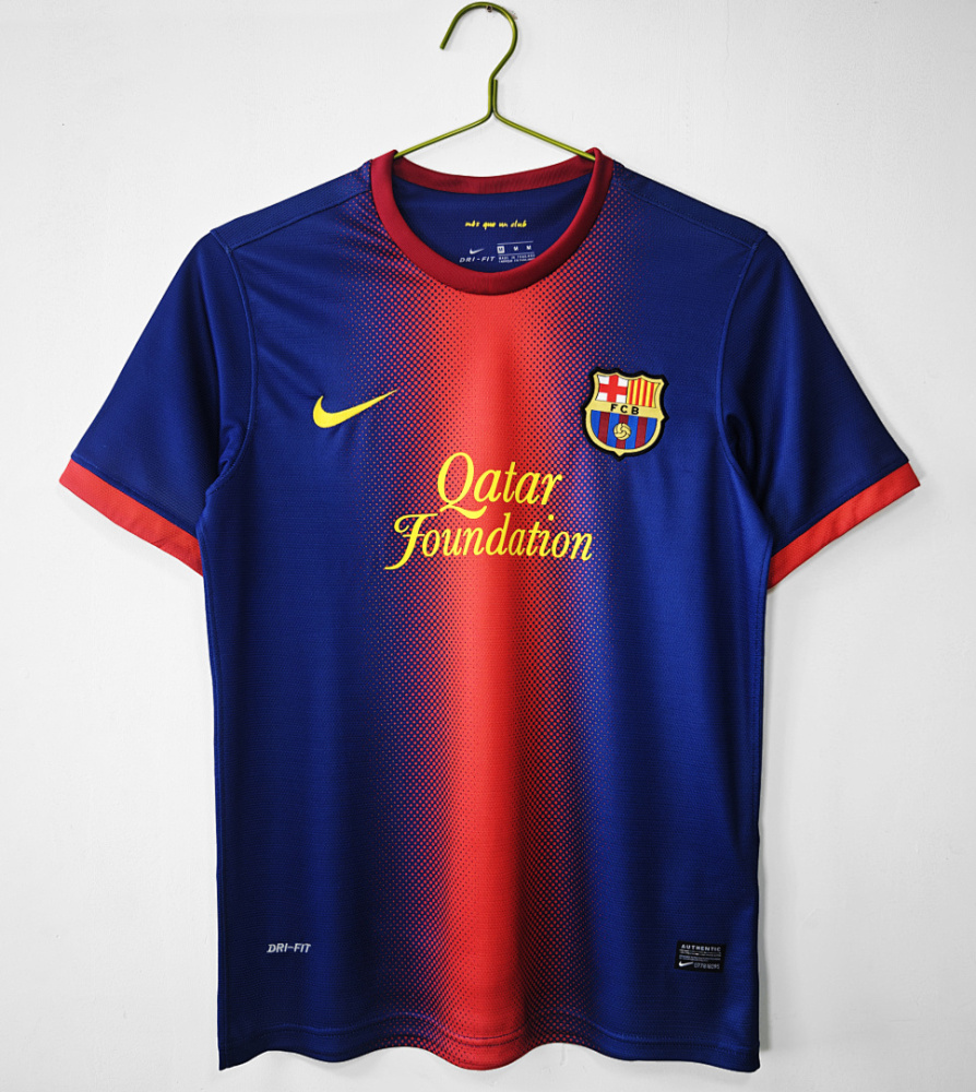2012/13 season Barcelona home Retro