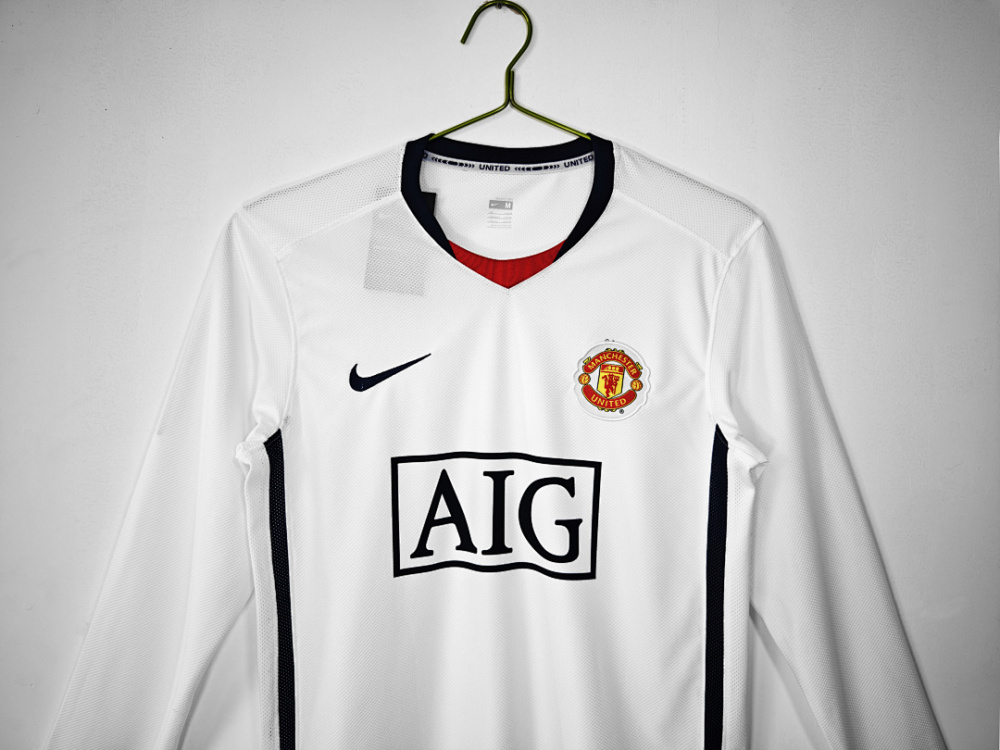 2008/09 season  Manchester United home Long sleeved retro Fan version
