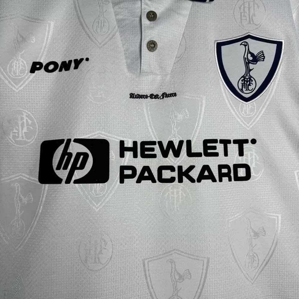 1995/97 season Tottenham Hotspur home Retro