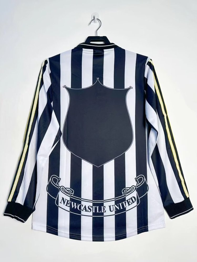 1997/99 season  Newcastle United home Long sleeved retro Fan version