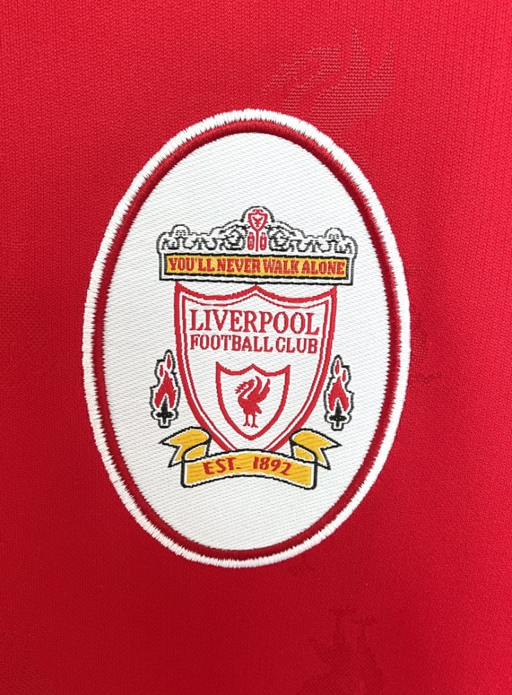 1996/97 season  Liverpool home Long sleeved retro Fan version