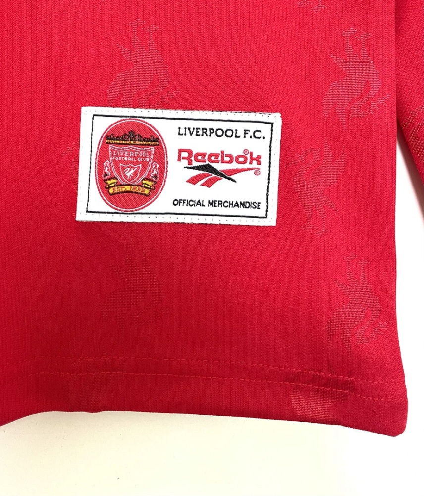 1996/97 season  Liverpool home Long sleeved retro Fan version