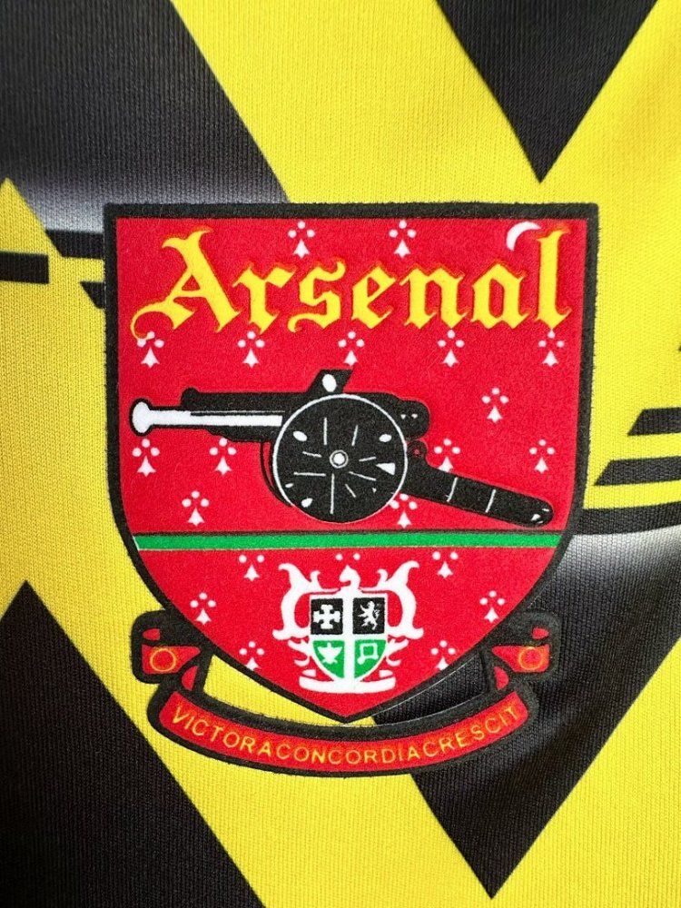 1991/93 season  Arsenal away Long sleeved retro Fan version