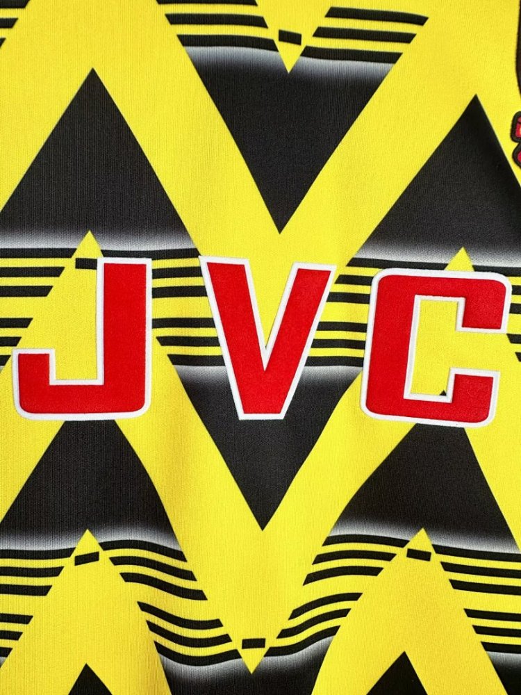 1991/93 season  Arsenal away Long sleeved retro Fan version