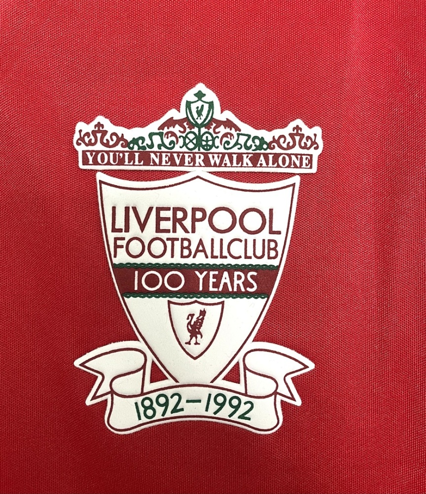 92/93 season Liverpool home Retro