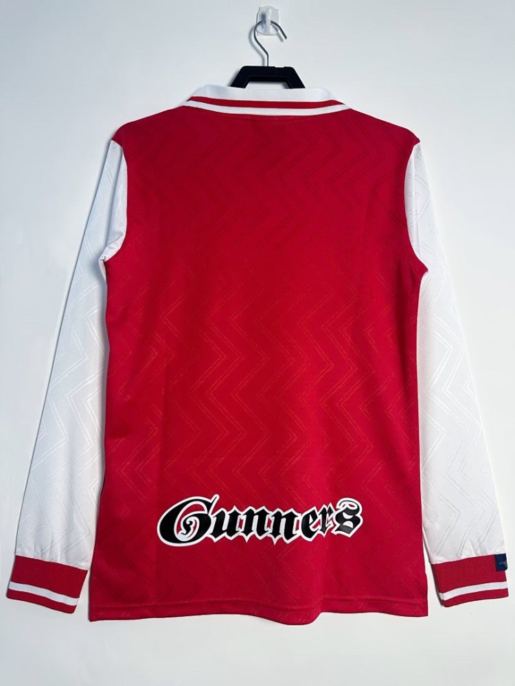 1996/97 season  Arsenal home Long sleeved retro Fan version