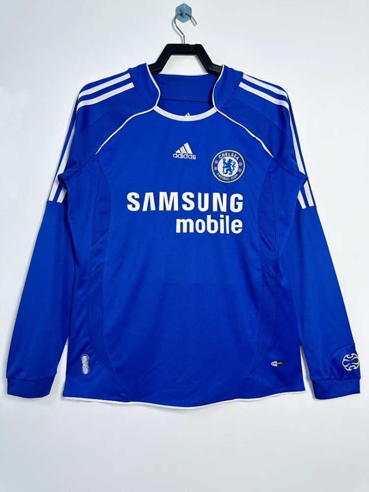 2006/07 season  Chelsea home Long sleeved retro Fan version