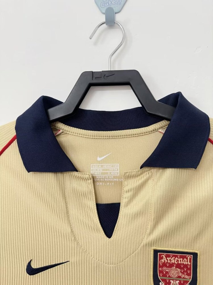 2001/02 season Arsenal away Retro