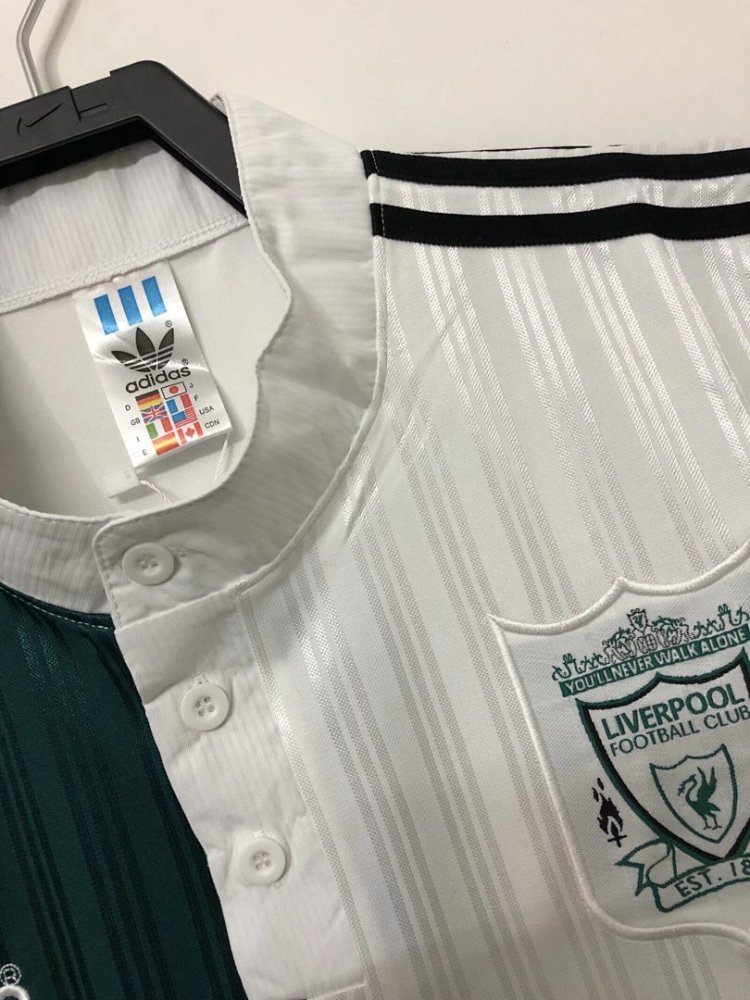 95/96 season Liverpool away Retro