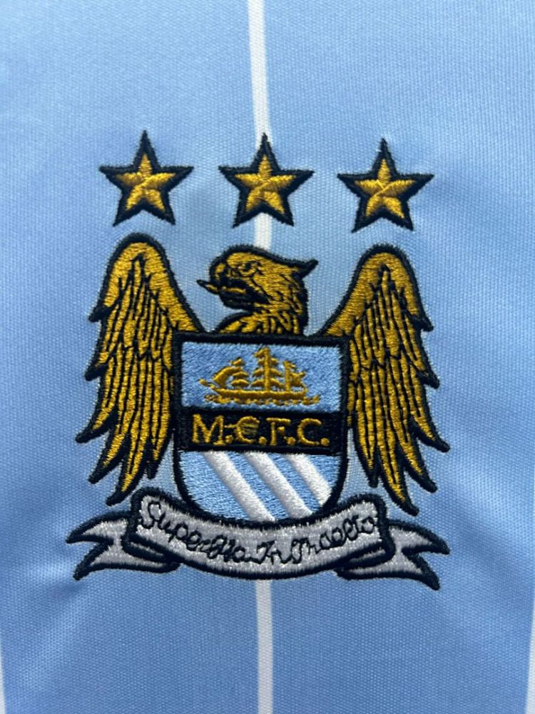 2007/08 season Manchester City home Retro