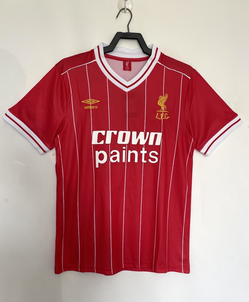 81/84 season Liverpool home Retro