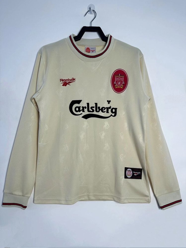 1996/97 season  Liverpool away Long sleeved retro Fan version