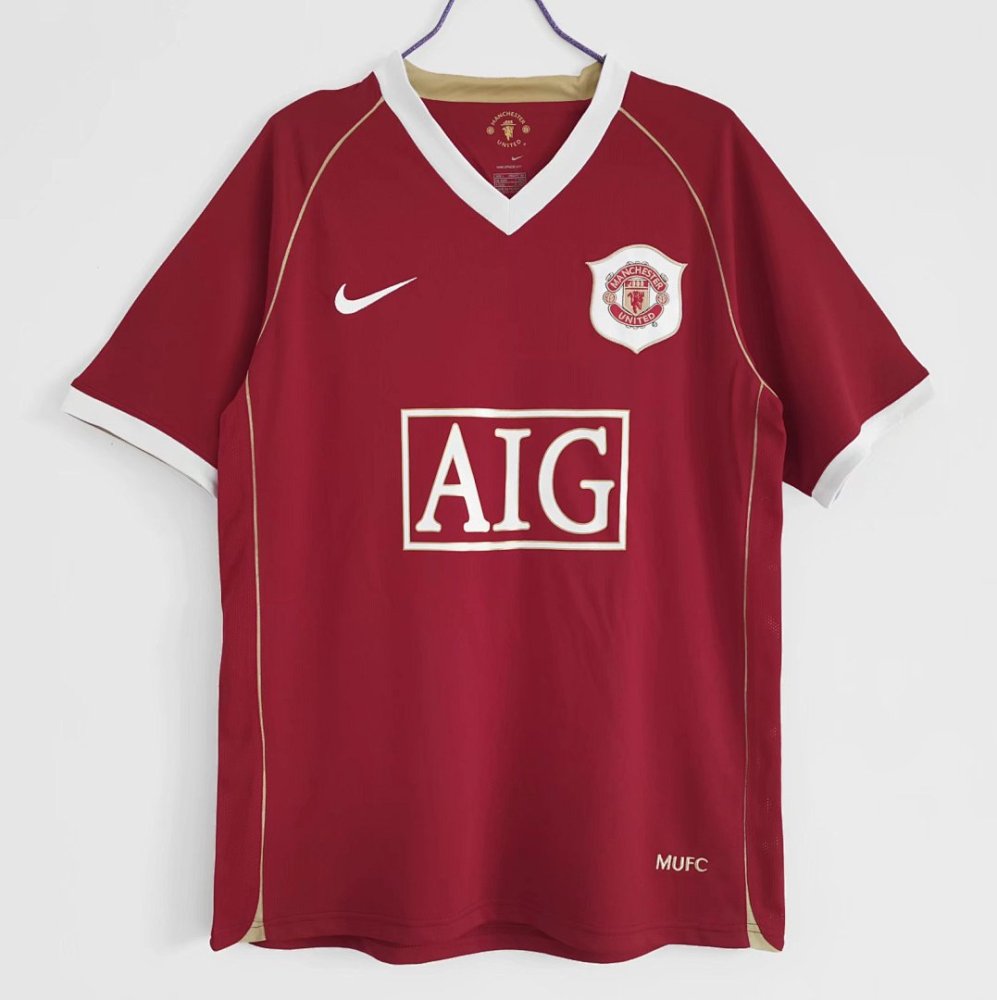 2006/07 season Manchester United home Retro