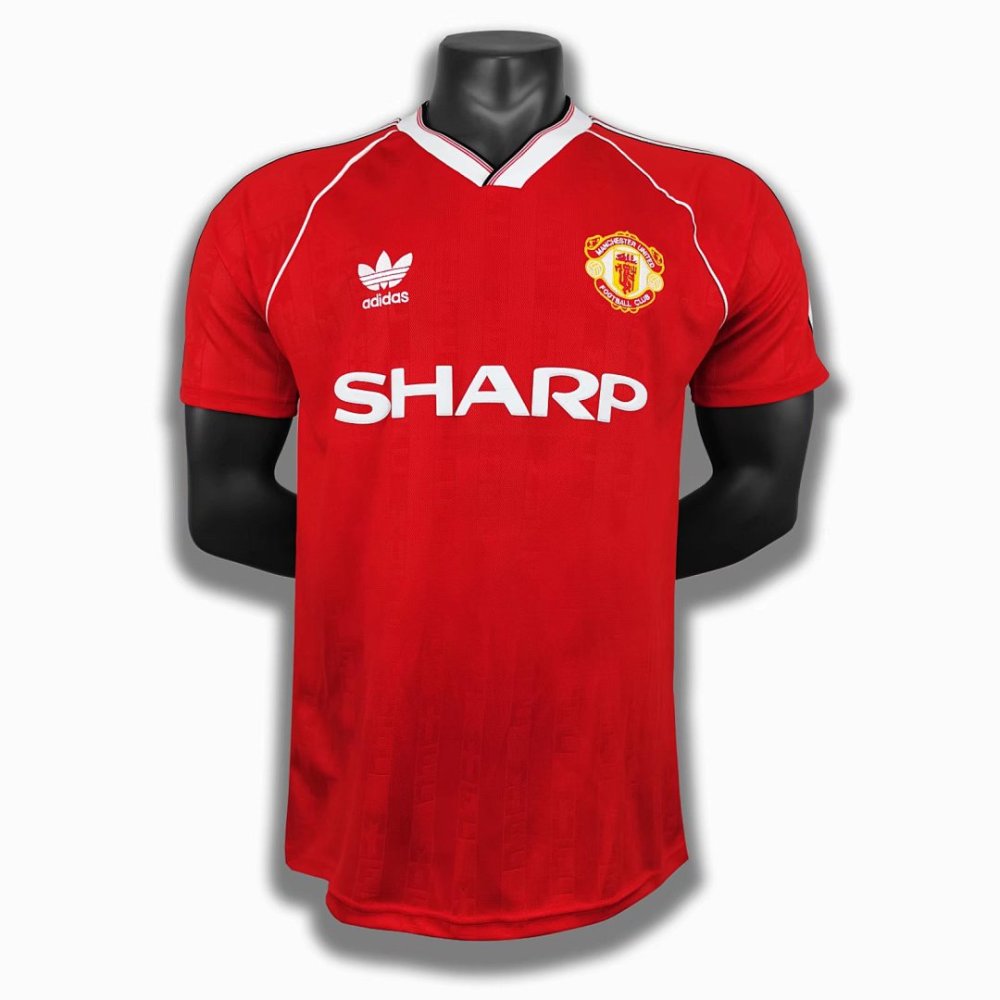 1988/90 season Manchester United home Retro