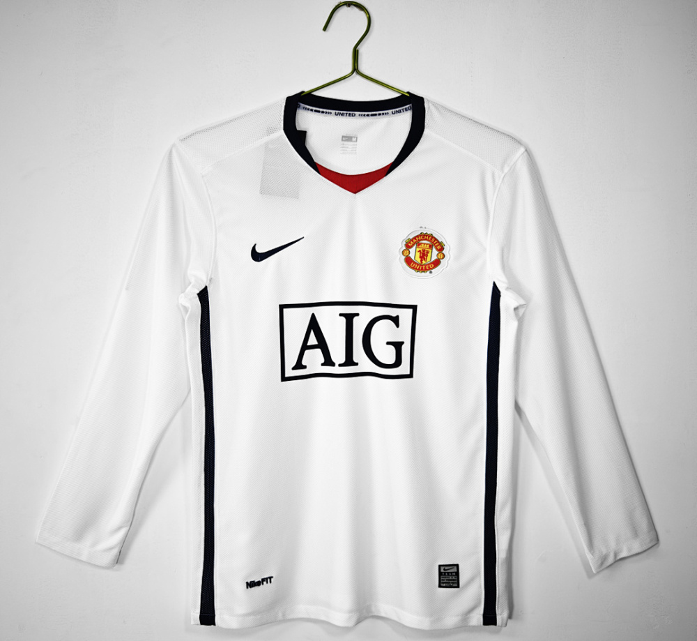 2008/09 season  Manchester United home Long sleeved retro Fan version