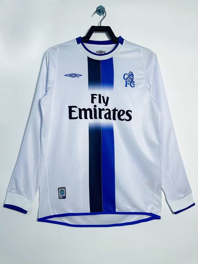 2003/05 season  Chelsea away Long sleeved retro Fan version