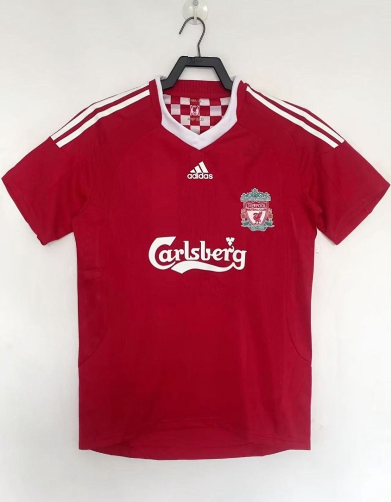 08/09 season Liverpool home Retro