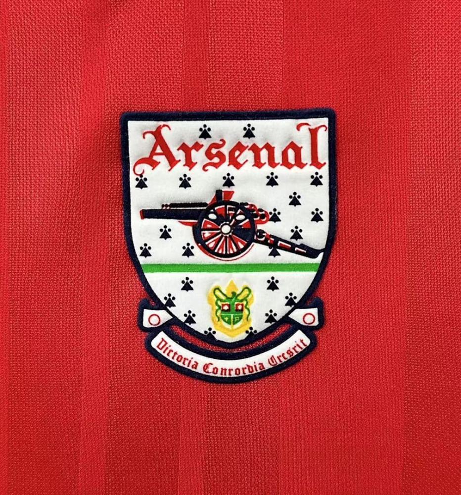 1992/94 season  Arsenal home Long sleeved retro Fan version