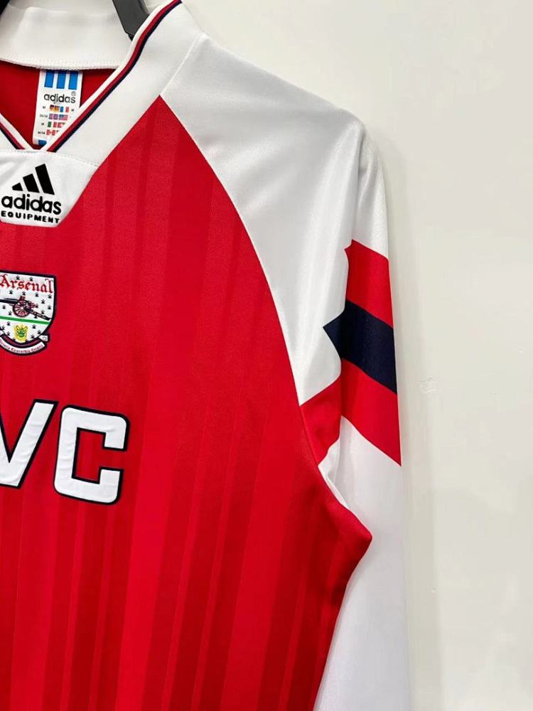 1992/94 season  Arsenal home Long sleeved retro Fan version