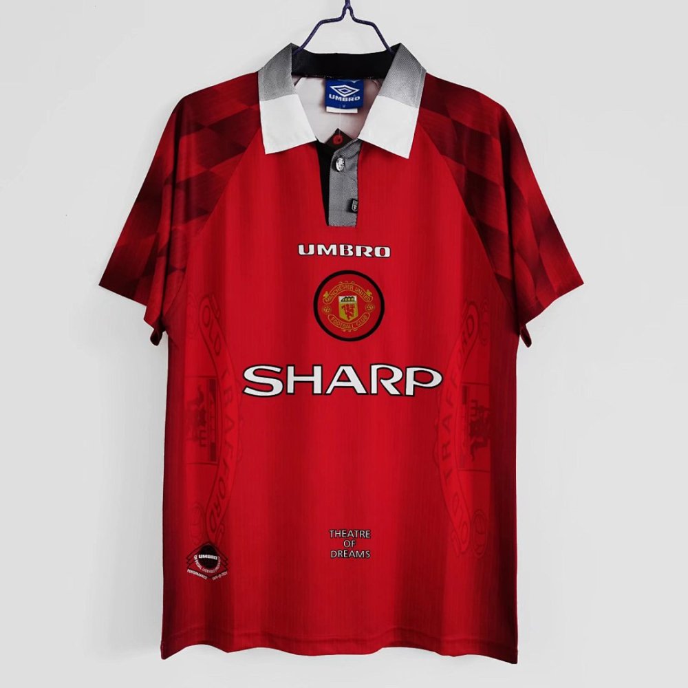 1996/97 season Manchester United home Retro