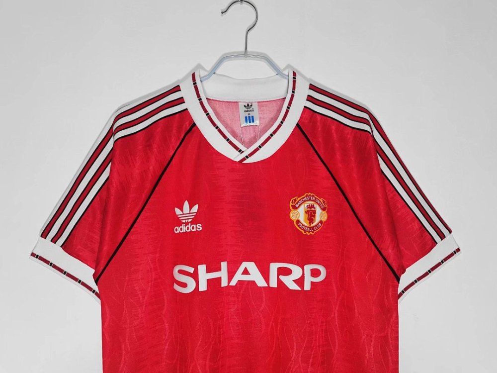 1991/92 season Manchester United home Retro