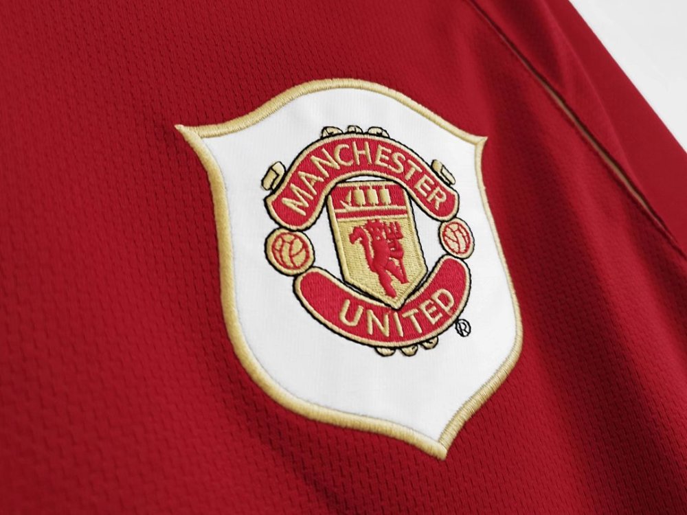 2006/07 season  Manchester United home Long sleeved retro Fan version