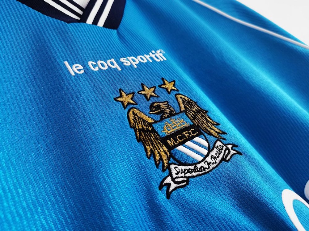 1999/01 season Manchester City home Retro