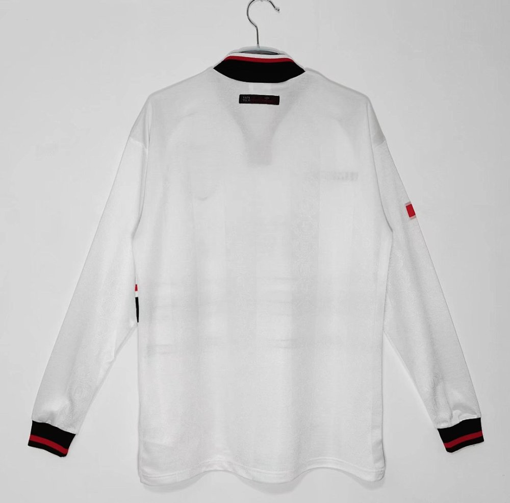 1998/99 season  Manchester United away Long sleeved retro Fan version