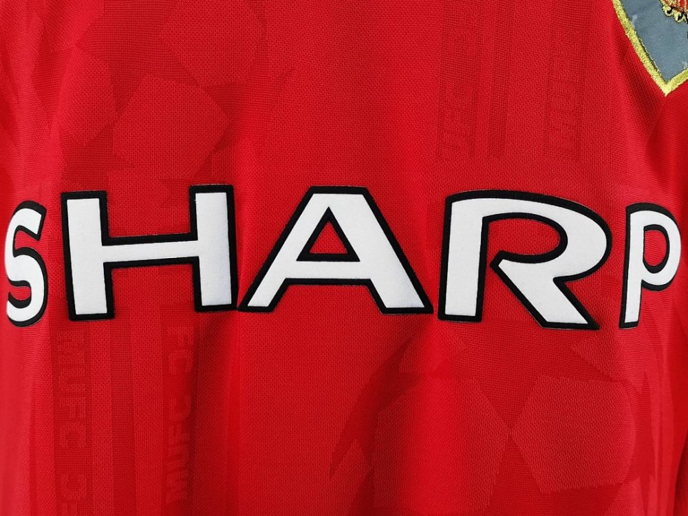 1999/00 season Manchester United home Retro