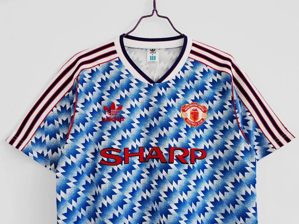 1990/92 season Manchester United away Retro