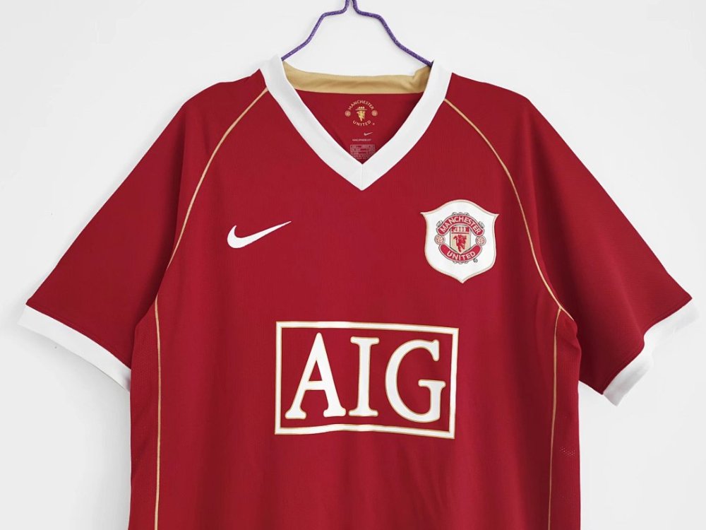 2006/07 season Manchester United home Retro
