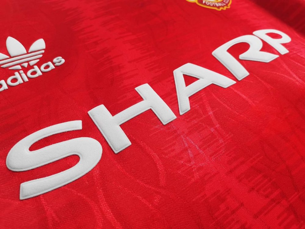 1991/92 season Manchester United home Retro