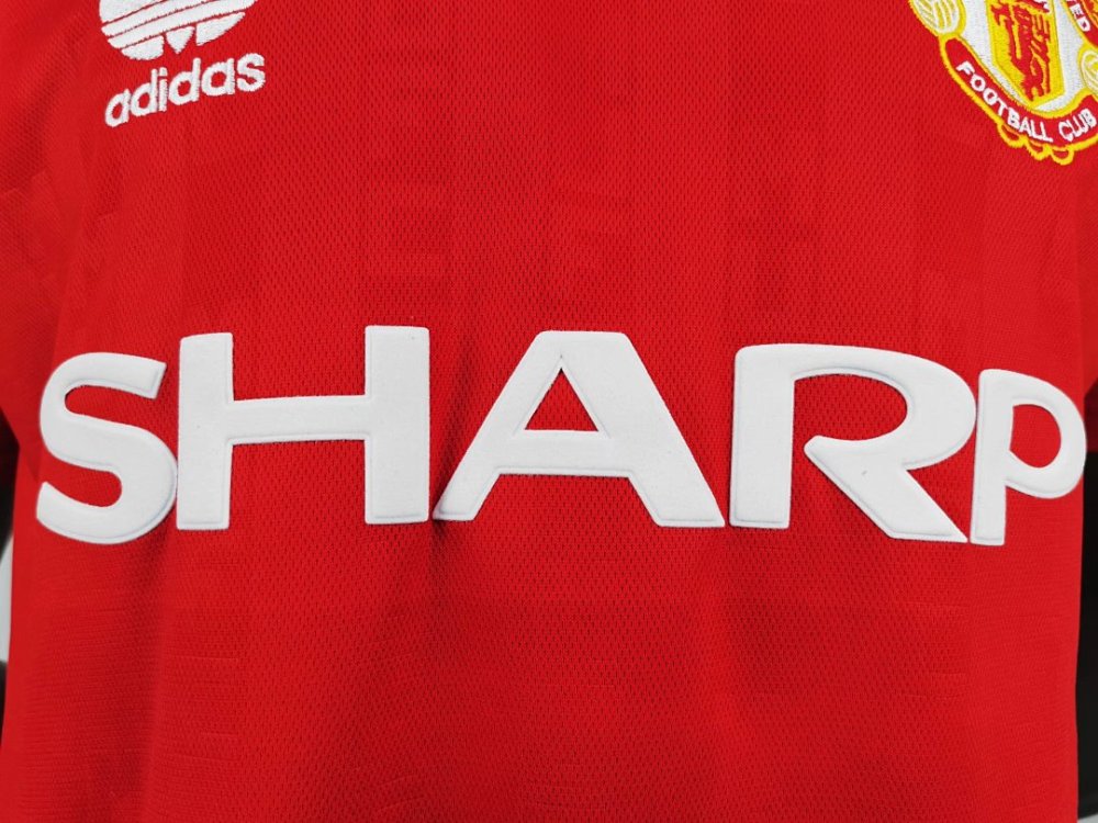1988/90 season Manchester United home Retro
