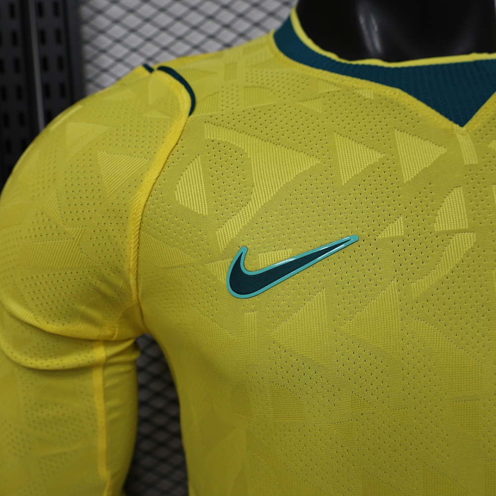 2026 FIFA World Cup Brazil home Long sleeved Player version