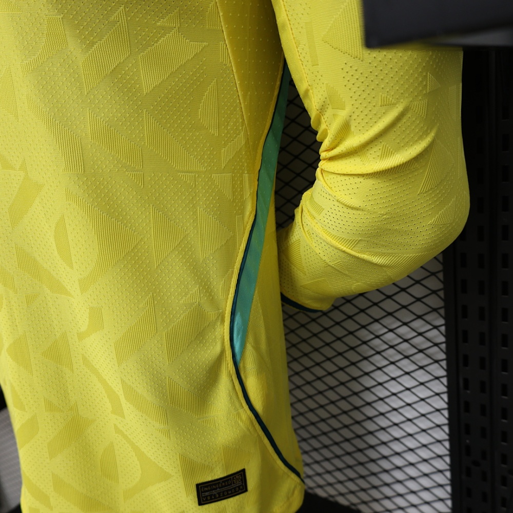 2026 FIFA World Cup Brazil home Long sleeved Player version