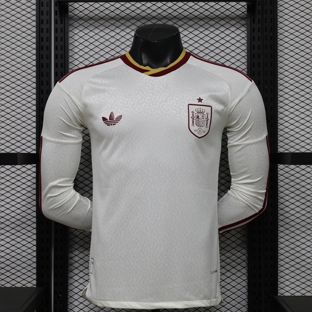 2026 FIFA World Cup Spain away Long sleeved Player version