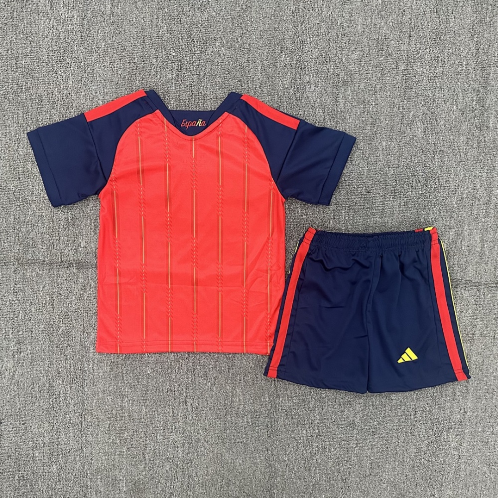 2026 FIFA World Cup Spain home Kids kit