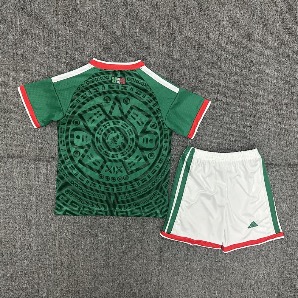 2026 FIFA World Cup Mexico home Kids kit