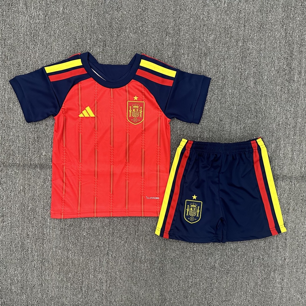 2026 FIFA World Cup Spain home Kids kit